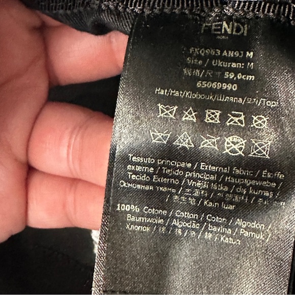 Fendi Denim Bucket Hat - Picture 13 of 16